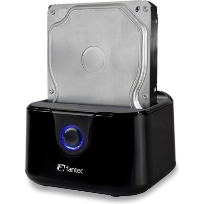 Fantec DS-X1U3-Glanz USB 3.2 Gen 1 Docking Station, Disque dur : accessoires Fantec DS-X1U3-Glanz USB 3.2 Gen 1 Docking Station, Disque dur : accessoires