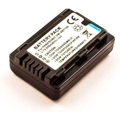 AGI Batterie compatible avec Panasonic HC-V130 - Batterie - 850 mAh (Batterie de l'appareil photo), Alimentation pour appareil photo, Noir AGI Batterie compatible avec Panasonic HC-V130 - Batterie - 850 mAh (Batterie de l'appareil photo), Alimentation pour appareil photo, Noir