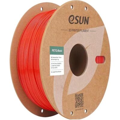 eSUN PETG 1,75mm RED 1kg (1.75 mm, 1000 g), Filament 3D, Rouge eSUN PETG 1,75mm RED 1kg (1.75 mm, 1000 g), Filament 3D, Rouge