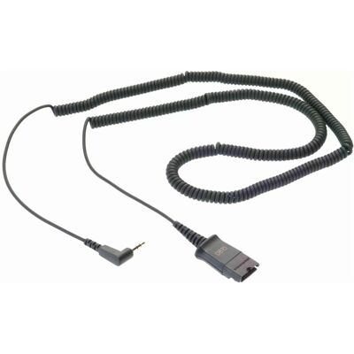 HP Câble Poly 2,5 mm vers QD (3 m), Micro-casque : accessoires HP Câble Poly 2,5 mm vers QD (3 m), Micro-casque : accessoires
