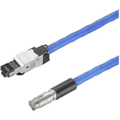 Câble de données Weidmüller 2451100500 - 8 pôles - 5m - connecteur RJ Câble de données Weidmüller 2451100500 - 8 pôles - 5m - connecteur RJ