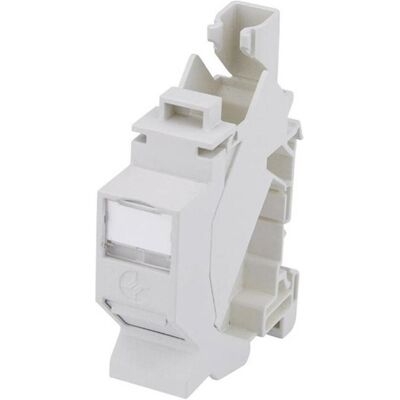 Telegärtner sortie DIN pour montage sur rail, Réseau : accessoires Telegärtner sortie DIN pour montage sur rail, Réseau : accessoires