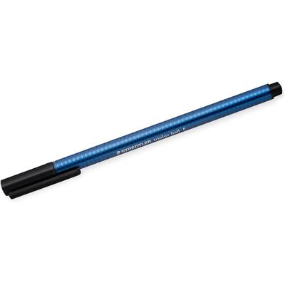 Staedtler Stylo, triplus ball 437 Stylo à bille triangulaire, produit unique, noir, largeur de ligne F (1x) Staedtler Stylo, triplus ball 437 Stylo à bille triangulaire, produit unique, noir, largeur de ligne F (1x)