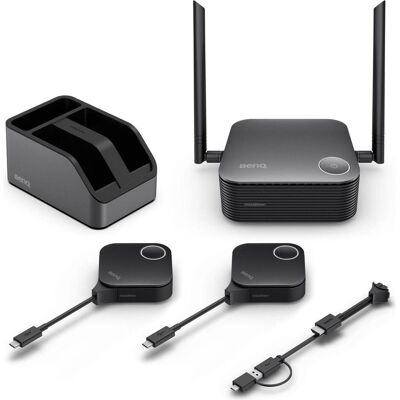 BenQ WDC25 (40 m), Transmetteur multimédia sans fil, Noir BenQ WDC25 (40 m), Transmetteur multimédia sans fil, Noir