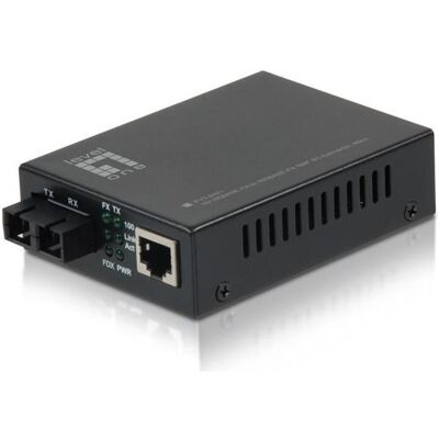 LevelOne FVT-2401 : Convertisseur de média RJ45-SC, Convertisseur LevelOne FVT-2401 : Convertisseur de média RJ45-SC, Convertisseur