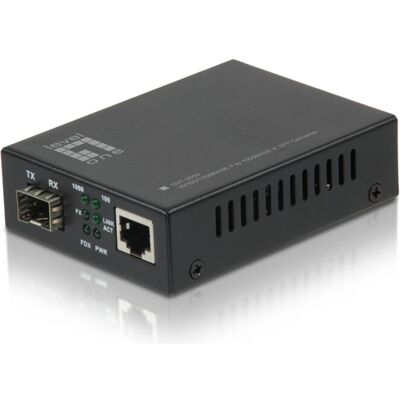 LevelOne GVT-2000 : Convertisseur de médias RJ45-SFP (Convertisseur de médias), Réseau : accessoires LevelOne GVT-2000 : Convertisseur de médias RJ45-SFP (Convertisseur de médias), Réseau : accessoires