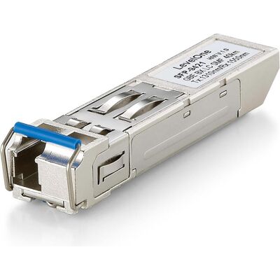 LevelOne SFP Transceiver 1.25Gpb Single-mode Simplex LC 40km, Émetteur-récepteur LevelOne SFP Transceiver 1.25Gpb Single-mode Simplex LC 40km, Émetteur-récepteur