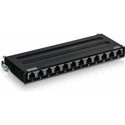 Trendnet TC-P12C6AS, Serveur : accessoires, Noir Trendnet TC-P12C6AS, Serveur : accessoires, Noir