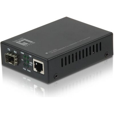 LevelOne GVT-2000 : Convertisseur de médias RJ45-SFP (Convertisseur de médias), Réseau : accessoires LevelOne GVT-2000 : Convertisseur de médias RJ45-SFP (Convertisseur de médias), Réseau : accessoires