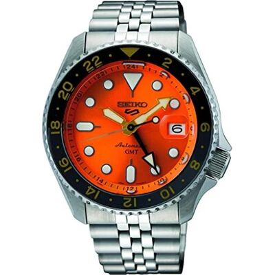 Seiko Montre, Orologio al Quarzo Relogio 5, Argent, (Horloge analogique, 42.50 mm) Seiko Montre, Orologio al Quarzo Relogio 5, Argent, (Horloge analogique, 42.50 mm)
