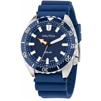 Nautica, Montre, NAPNVF401, Argent, (Horloge analogique) Nautica, Montre, NAPNVF401, Argent, (Horloge analogique)