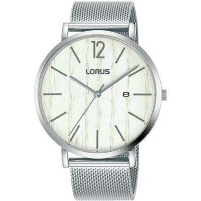 Lorus, Montre, Herrenuhr DRESS, Noir, Argent, (Horloge analogique, 42 mm) Lorus, Montre, Herrenuhr DRESS, Noir, Argent, (Horloge analogique, 42 mm)