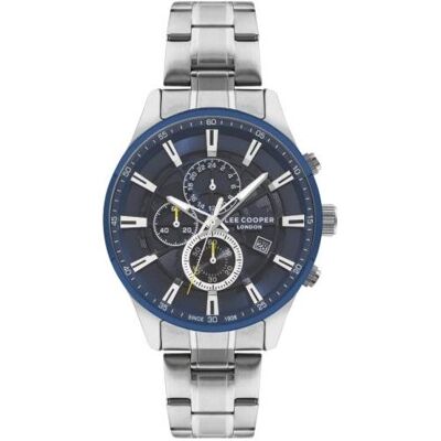 Lee Cooper, Montre, LC07670.390, Argent, (Horloge analogique) Lee Cooper, Montre, LC07670.390, Argent, (Horloge analogique)