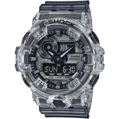 G-Shock, Montre, GA-700SK-1AER, Gris, (Montre de plongée, 57.50 mm) G-Shock, Montre, GA-700SK-1AER, Gris, (Montre de plongée, 57.50 mm)