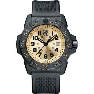 Luminox, Montre, XS.3505.GP.1 Neavy Seal Gold Limited, Noir, Or, (Horloge analogique, Swiss Made, 45 mm) Luminox, Montre, XS.3505.GP.1 Neavy Seal Gold Limited, Noir, Or, (Horloge analogique, Swiss Made, 45 mm)