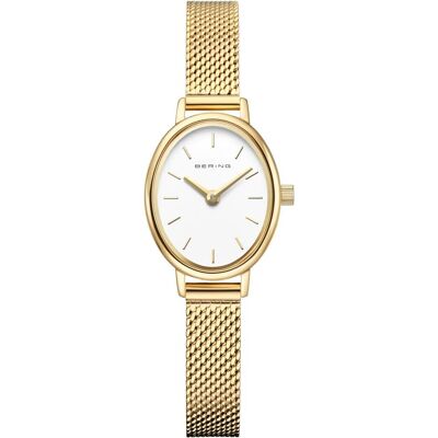 Bering, Montre, 11020-334, Or, Blanc, (Horloge analogique, 20 mm) Bering, Montre, 11020-334, Or, Blanc, (Horloge analogique, 20 mm)
