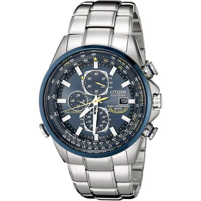 Citizen Montre, Promaster Sky AT8020-54L Horloge - Staal - Zilverkleurig - 43 mm, Bleu, (Chronographe, Horloge radio-pilotée, 44 mm) Citizen Montre, Promaster Sky AT8020-54L Horloge - Staal - Zilverkleurig - 43 mm, Bleu, (Chronographe, Horloge radio-pilotée, 44 mm)
