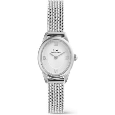 Daniel Wellington, Montre, - Ophelia Mini Mesh White Silver DW00100938, Blanc, Argent, (Horloge analogique, 28 mm) Daniel Wellington, Montre, - Ophelia Mini Mesh White Silver DW00100938, Blanc, Argent, (Horloge analogique, 28 mm)