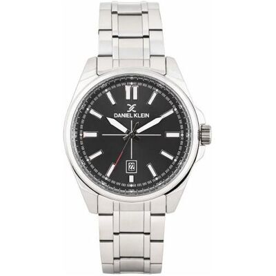 Daniel Klein, Montre, DK.6.14202-2, Argent, (Horloge analogique, 42 mm) Daniel Klein, Montre, DK.6.14202-2, Argent, (Horloge analogique, 42 mm)