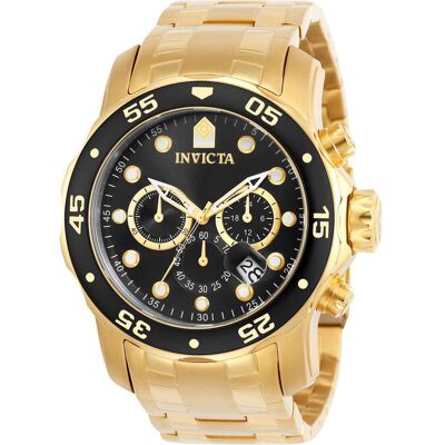 Invicta Montre, Pro Diver - SCUBA 0072 Herenhorloge - 48mm, Or, (Chronographe, 48 mm) Invicta Montre, Pro Diver - SCUBA 0072 Herenhorloge - 48mm, Or, (Chronographe, 48 mm)