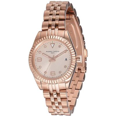 Pierre Cardin, Montre, Damenuhr CF.1012.MR (Ø 28 mm), Rose, (Horloge analogique, 28 mm) Pierre Cardin, Montre, Damenuhr CF.1012.MR (Ø 28 mm), Rose, (Horloge analogique, 28 mm)