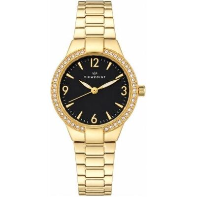 Timex, Montre, Point de vue CC3D86100, Or, (Horloge analogique) Timex, Montre, Point de vue CC3D86100, Or, (Horloge analogique)