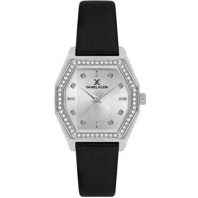 Daniel Klein, Montre, DK.1.14114-1, Argent, (Chronographe, Horloge analogique, 40 mm) Daniel Klein, Montre, DK.1.14114-1, Argent, (Chronographe, Horloge analogique, 40 mm)