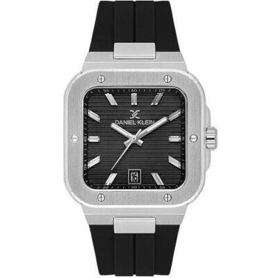 Daniel Klein, Montre, DK.1.14143-2, Argent, (Horloge analogique, 42 mm) Daniel Klein, Montre, DK.1.14143-2, Argent, (Horloge analogique, 42 mm)
