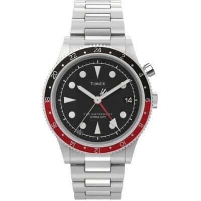 Timex, Montre, TW2W22700, Argent, (Horloge analogique) Timex, Montre, TW2W22700, Argent, (Horloge analogique)