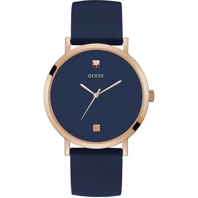 Guess, Montre, W1264G3 Supernova Hommes 44mm 3ATM, Bleu, Rose, (Horloge analogique, 44 mm) Guess, Montre, W1264G3 Supernova Hommes 44mm 3ATM, Bleu, Rose, (Horloge analogique, 44 mm)