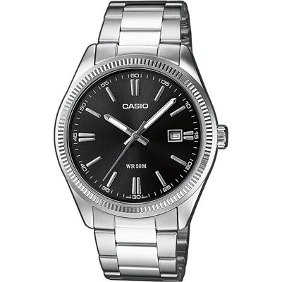 Casio Montre, Mtp-1302pd-1a1vef, Argent, (Horloge analogique, 38.50 mm) Casio Montre, Mtp-1302pd-1a1vef, Argent, (Horloge analogique, 38.50 mm)