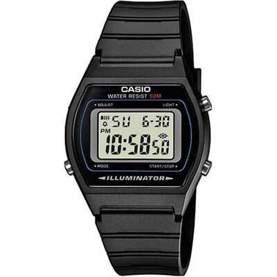 Casio Vintage, Montre, W-202-1avef, Gris, Noir, (Chronographe, Horloge numérique, 38.90 mm) Casio Vintage, Montre, W-202-1avef, Gris, Noir, (Chronographe, Horloge numérique, 38.90 mm)
