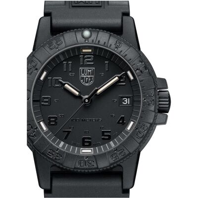 Luminox, Montre, Leatherback Sea Turtle 0300 Series, Noir, (Horloge analogique, Swiss Made, 39 mm) Luminox, Montre, Leatherback Sea Turtle 0300 Series, Noir, (Horloge analogique, Swiss Made, 39 mm)