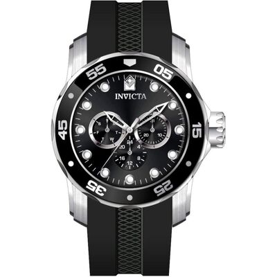 Invicta Montre, Plongeur Professionnel SCUBA, Argent, (Horloge analogique, 48 mm) Invicta Montre, Plongeur Professionnel SCUBA, Argent, (Horloge analogique, 48 mm)