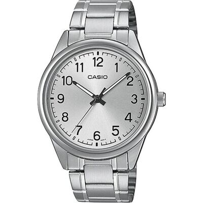 Casio Montre, Standard, Argent, Blanc, Gris, (40 mm) Casio Montre, Standard, Argent, Blanc, Gris, (40 mm)
