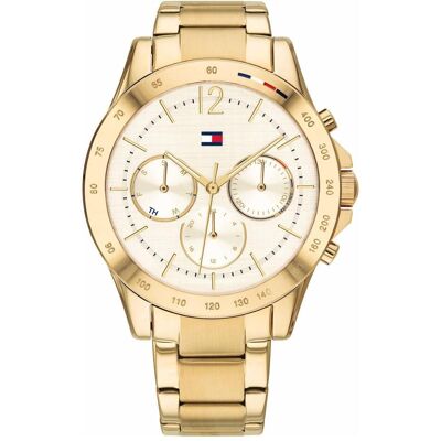 Tommy Hilfiger, Montre, Haven, Or, (Horloge analogique, 38 mm) Tommy Hilfiger, Montre, Haven, Or, (Horloge analogique, 38 mm)