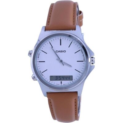 Casio Montre, Timeless MTP-VC01L-7EUDF, Argent, (Horloge analogique, 42 mm) Casio Montre, Timeless MTP-VC01L-7EUDF, Argent, (Horloge analogique, 42 mm)