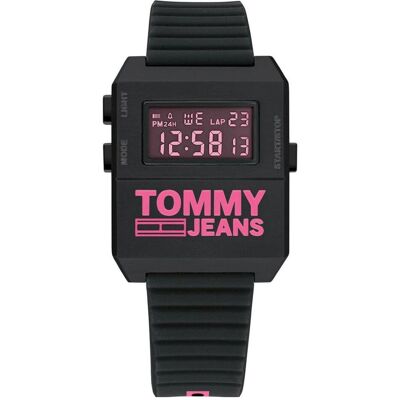 Tommy Hilfiger, Montre, Spedizione, Noir, (Horloge numérique, 35 mm) Tommy Hilfiger, Montre, Spedizione, Noir, (Horloge numérique, 35 mm)