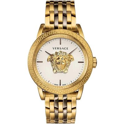 Versace, Montre, Palazzo Empire, Or, (Horloge analogique, 45 mm) Versace, Montre, Palazzo Empire, Or, (Horloge analogique, 45 mm)