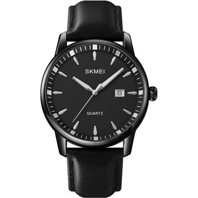 Skmei, Montre, 2121BK Herrenuhr + BOX, Argent, Noir, (Horloge analogique, 43 mm) Skmei, Montre, 2121BK Herrenuhr + BOX, Argent, Noir, (Horloge analogique, 43 mm)