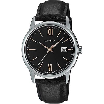Casio Montre, MTP-V002L-1B3, Or, Argent, Noir, (37 mm) Casio Montre, MTP-V002L-1B3, Or, Argent, Noir, (37 mm)