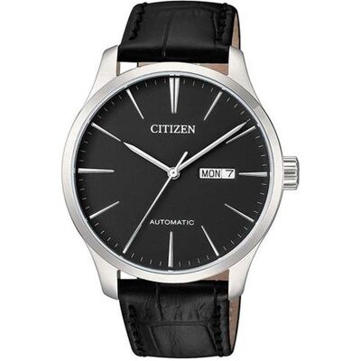 Citizen Montre, NH8350-08E, Noir, Argent, (Horloge analogique, 40 mm) Citizen Montre, NH8350-08E, Noir, Argent, (Horloge analogique, 40 mm)