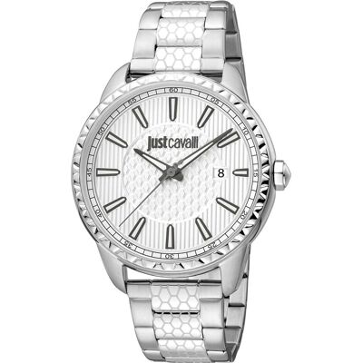 Just Cavalli, Montre, Modern Indici - JC1G176M0145, Argent, (43 mm) Just Cavalli, Montre, Modern Indici - JC1G176M0145, Argent, (43 mm)