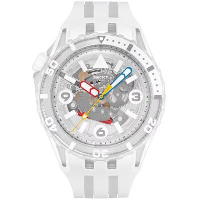 Swatch, Montre, Scubaqua Aurelia Aurita SSCU09K100, Bleu Swatch, Montre, Scubaqua Aurelia Aurita SSCU09K100, Bleu