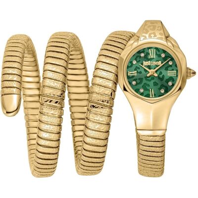 Just Cavalli, Montre, Signature Snake Ravenna - JC1L271M0035, Or, (Horloge analogique, 22 mm) Just Cavalli, Montre, Signature Snake Ravenna - JC1L271M0035, Or, (Horloge analogique, 22 mm)