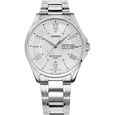 Casio Montre, BGD-565US-7, Argent, (Horloge analogique, 41 mm) Casio Montre, BGD-565US-7, Argent, (Horloge analogique, 41 mm)