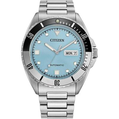 Citizen Montre, NH7530-52L, Bleu, Argent, (Horloge analogique, 40 mm) Citizen Montre, NH7530-52L, Bleu, Argent, (Horloge analogique, 40 mm)