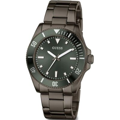 Guess, Montre, GW0968G3 Herrenuhr Cliff 42mm 5ATM, Gris, (Horloge analogique, 42 mm) Guess, Montre, GW0968G3 Herrenuhr Cliff 42mm 5ATM, Gris, (Horloge analogique, 42 mm)