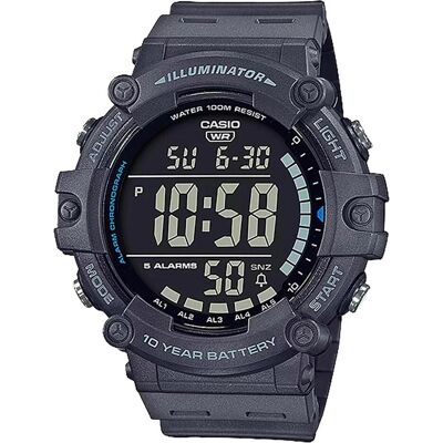 Casio Montre, Sports, Noir, Gris, (Horloge numérique, 51 mm) Casio Montre, Sports, Noir, Gris, (Horloge numérique, 51 mm)