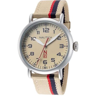 Nautica, Montre, Herrenuhr NAPWLS911 Silberfarben (Ø 40 mm), Argent, (40 mm) Nautica, Montre, Herrenuhr NAPWLS911 Silberfarben (Ø 40 mm), Argent, (40 mm)